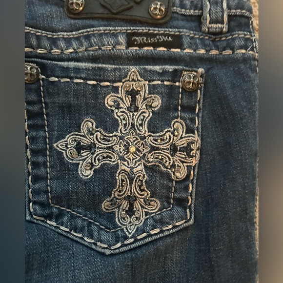Miss Me cross,boot cut,26 - Picture 4 of 6